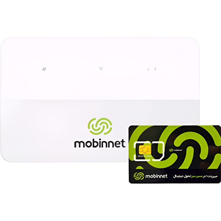 مودم 4G/4.5G مبین نت Huawei B636 بهمراه 30 گیگابایت اینترنت سه ماهه